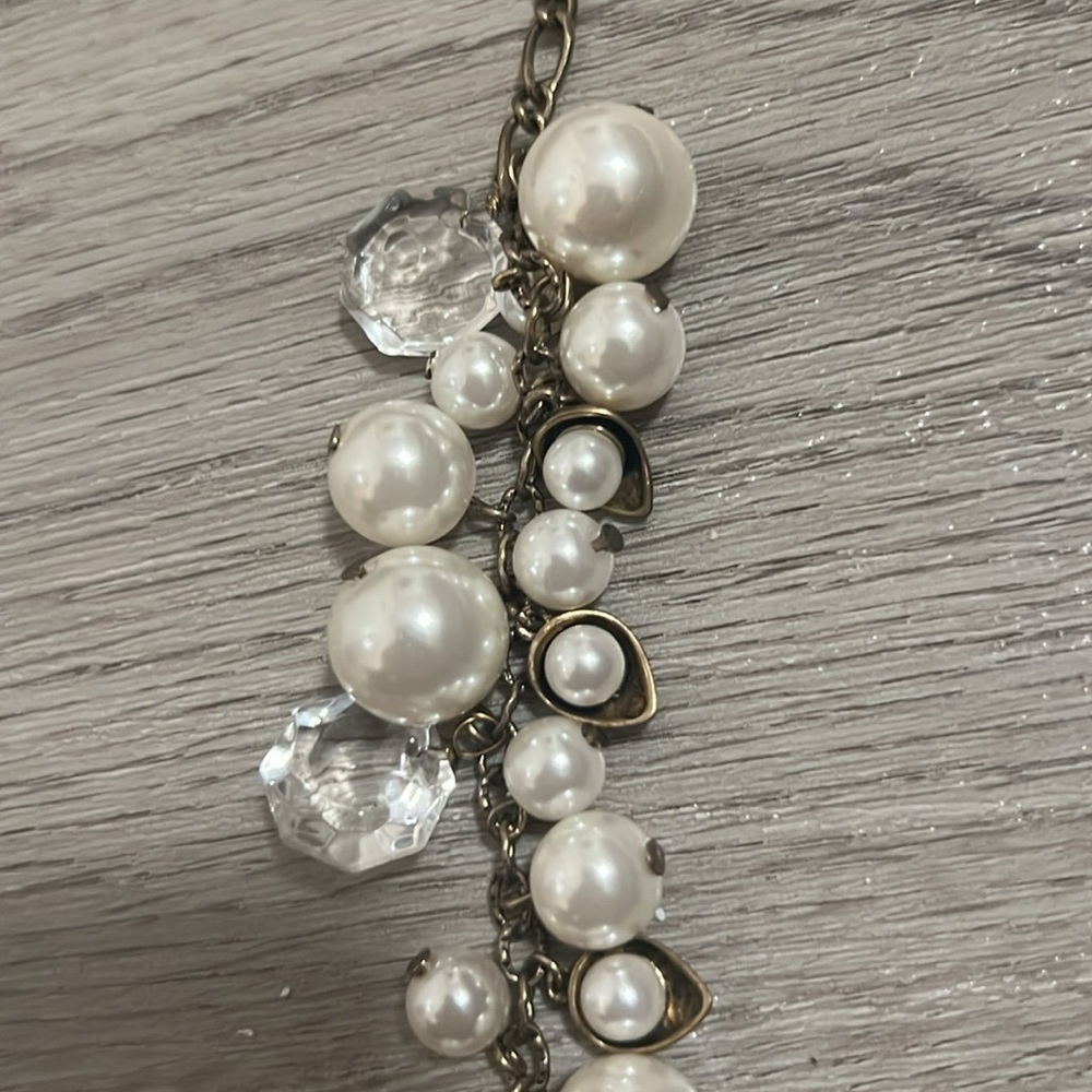 Chloe + Isabel pearl and crystal 32” necklace - Picture 2 of 6